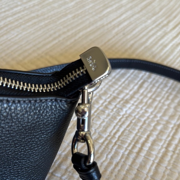 Coach Black Leather Crossbody Bag - Picture 7 of 9